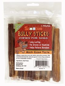 1 lb. 12 Inch Bully Sticks In Zip Lock Bag