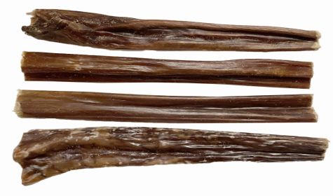 6 Inch Rolled Esophagus Jerky AKA Gullet Sticks AKA Bully Alternative Bulk