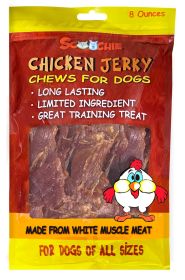 8 Ounce Chicken Jerky in Peggable Bag