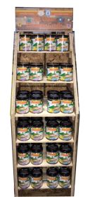 Scoochie Scents Odor Eliminator Candles 84 Piece Wooden Foor Display