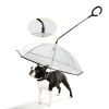Adjustable Pet Dog Umbrella with Leash