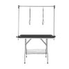 VEVOR Pet Grooming Table Two Arms with Clamp, Grooming Station