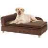 VEVOR Pet Sofa, for Large-Sized Dogs Dark Brown