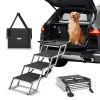 VEVOR Dog Stair for Cars Aluminum Loads