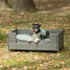 Dog Bed, Seasonal PE Wicker Pet Furniture