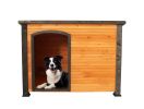 Dog House for Large Dogs(Gold red and black)(M)