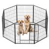 Dog Playpen Indoor Outdoor for Large, Medium Small Dogs