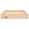 Dog Bed Solid Wood Pine