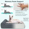 Orthopedic Dog Bed with Headrest