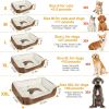 Pet Dog Bed Soft Warm Fleece  XXL Size