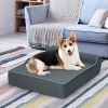 Orthopedic Dog Bed with Headrest