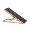Long Wooden Pet Ramp Natural