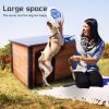 Dog House for Large Dogs(Gold red and black)(M)