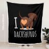 Dachshund Lovers Sherpa Blanket