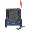 VEVOR Dog Bike Trailer, Supports up to 100 lbs,