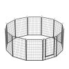 12 Panels Heavy Duty Metal Playpen with door