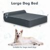 Orthopedic Dog Bed with Headrest