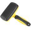 Self Cleaning Slicker Brush Grooming tool