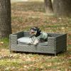 Dog Bed, Seasonal PE Wicker Pet Furniture