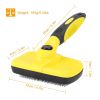 Self Cleaning Slicker Brush Grooming tool