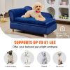 VEVOR Pet Sofa, for medium-Sized Dogs, Blue