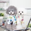 Dog Autumn & winter Two leg sweater Happy bear bottoming shirt