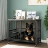 Modern Kennel Dogs room up to 80 LB, Dog crate furniture