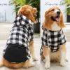 Plaid Dog Hoodie Small Medium Dogs