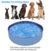 4X4FT Foldable Pet Swimming Pool