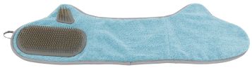 Pet Life 'Bryer'  Pet Grooming Towel and Brush