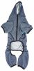 Pet Life Active 'Fur-Breeze' Heathered Performance 4-Way Stretch Two-Toned Full Bodied Hoodie