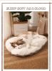Removable and washable pet sleeping mat pillow pet bed; Soft and comfortable dog bed cat bed