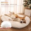Removable and washable pet sleeping mat pillow pet bed; Soft and comfortable dog bed cat bed