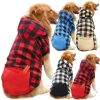 Plaid Dog Hoodie Small Medium Dogs