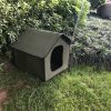 Portable Outdoor Waterproof Windproof Rainproof Dog House, Foldable