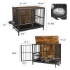 Modern Kennel Dogs room up to 80 LB, Dog crate furniture